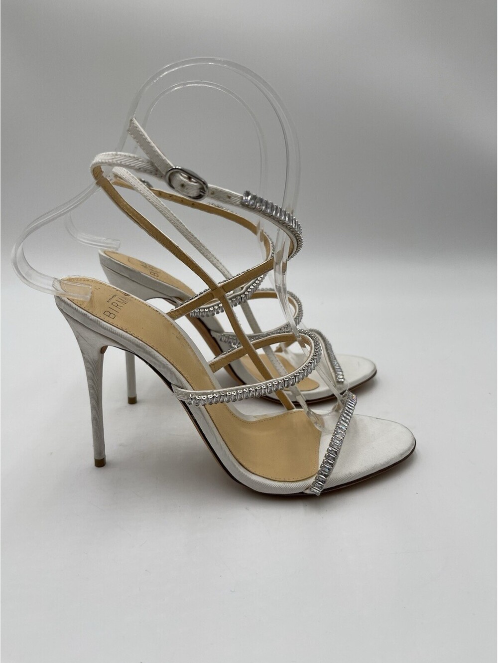 Women’s Alexandre Birman Sally crystal-embellished stiletto sandals Size 35